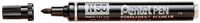 Marqueur Pentel N50 ogive 1,5-3mm noir