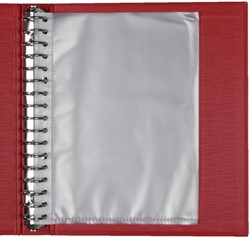 Pochette Quantore A5 17 perforations PP 0.06mm grainé 10 pièces