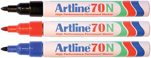 Marqueur Artline 70 ogive 1,5mm bleu-2