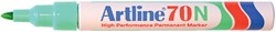 Marqueur Artline 70 ogive 1,5mm vert