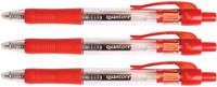Stylo Gel Quantore Grip rétractable 0,7mm rouge-3