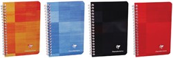 Carnet de notes Clairefontaine 165x210mm ligné spirale 120 pages