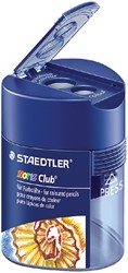 Taille-crayon Staedler Noris double avec réservoir boîte