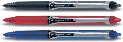 Roller PILOT Hi-Tecpoint V7 RT Medium noir-2