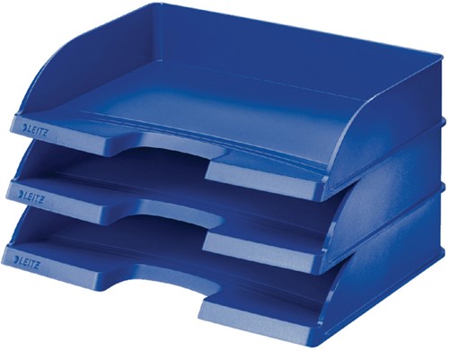 Briefablage Leitz Plus A4 maxi quer blau-2