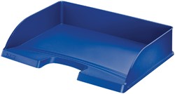 Corbeille à courrier Leitz Plus A4 maxi paysage bleu