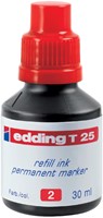 Encre marqueur edding T25 rouge