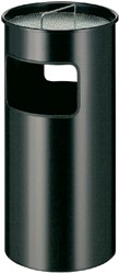 Ash paper bin 50ltr black