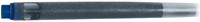 Cartouche d’encre Parker Quink bleu/ noir permanent paquet 5 pièces