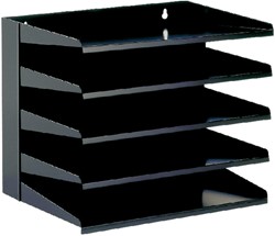 Sorting rack Vepa Bins 5 piece black
