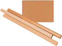 Wrapping paper Kraft striped 60gr 100cm x 10m on roll