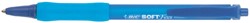 Stylo bille BIC Soft Feel Clic Grip Medium bleu