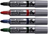 Marqueur tableau blanc Pentel Maxiflo MWL5M ogive 3mm rouge-1
