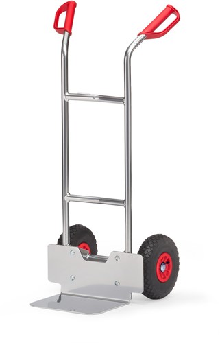 Alu steekwagen A 1125 L Luchtbanden 260 x 85 mm