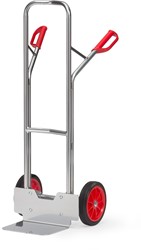 Alu steekwagen A 1325 Massief rubber wielen 250 x 60 mm