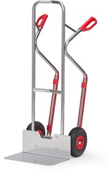 Alu steekwagen A1331L Luchtbanden 260 x 85 mm (brede schep)
