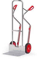 Alu steekwagen A 1331 Massief rubber wielen 250 x 60 mm